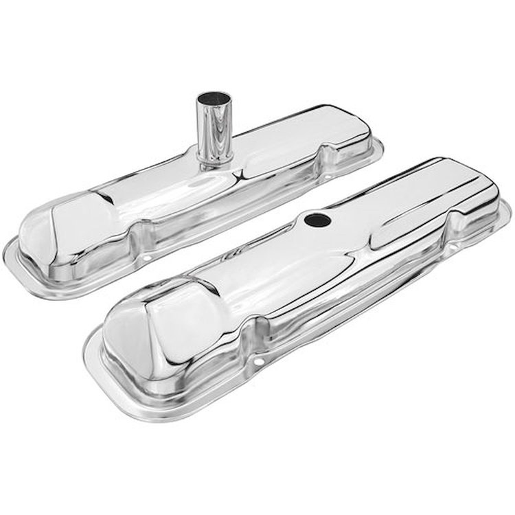 Valve Covers 1959-64 Pontiac Early Chrome
