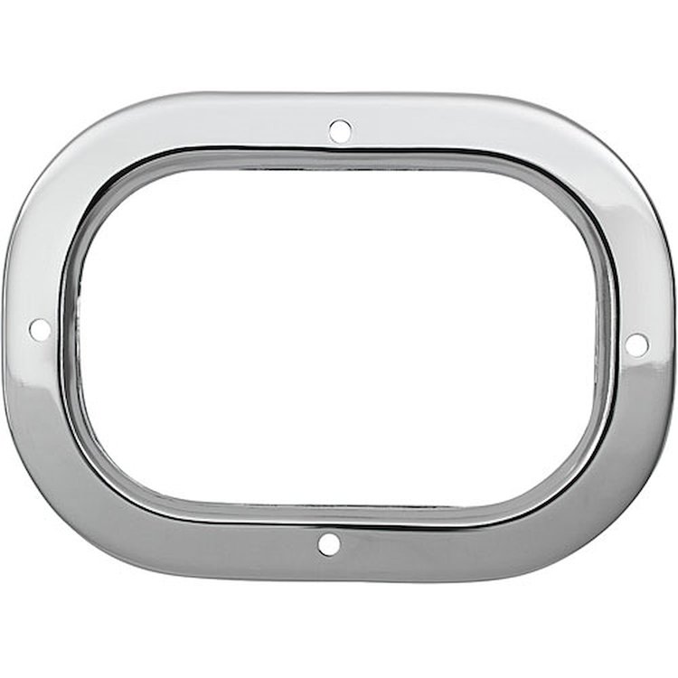 4-Speed Manual Shifter Boot Trim Plate 1966-72 Pontiac