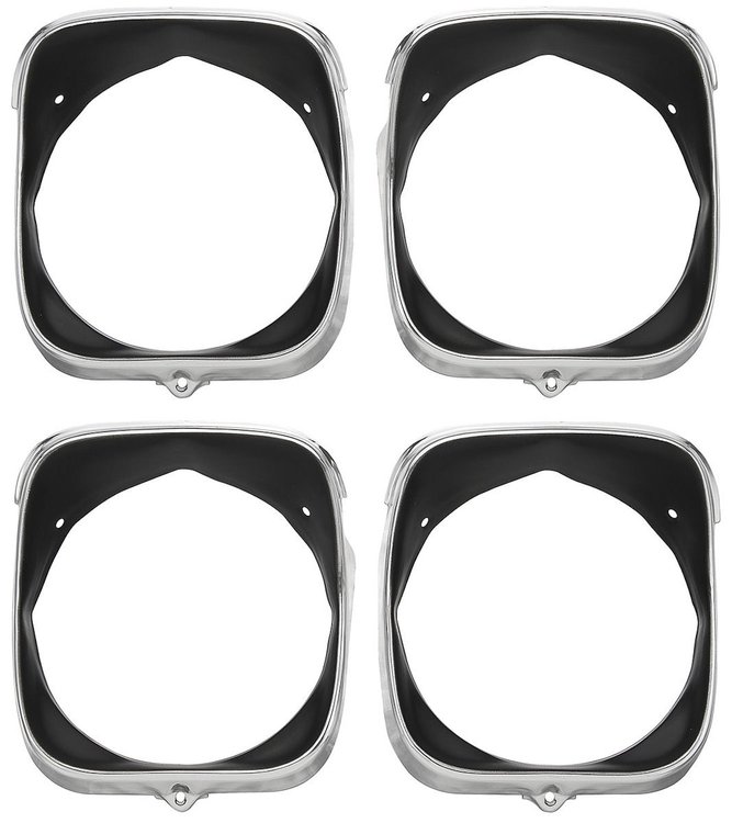 HEADLAMP BEZELS 1969 CHEV