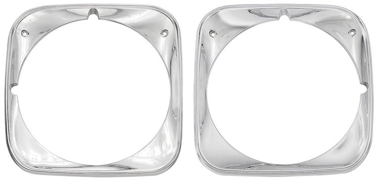Bezels Headlamp 1971 Chevelle/El Camino