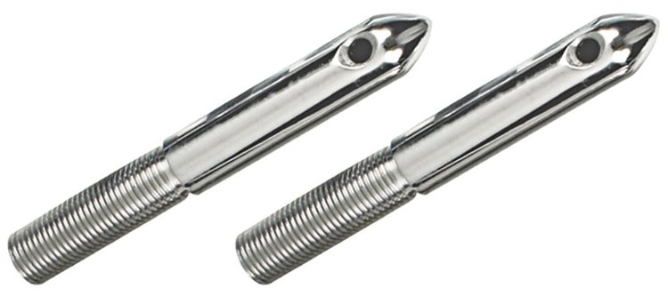HPK101-PR Hood Pin Bolt, 1970-72 Chevelle/El Camino SS / 70-72 Monte, Pair