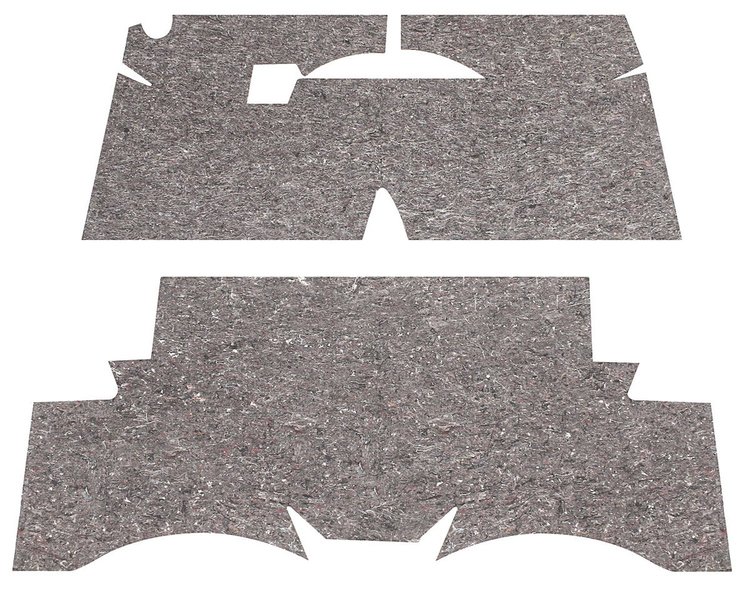 Custom-Fitted Under Carpet Jute 1964-72 GM A-Body