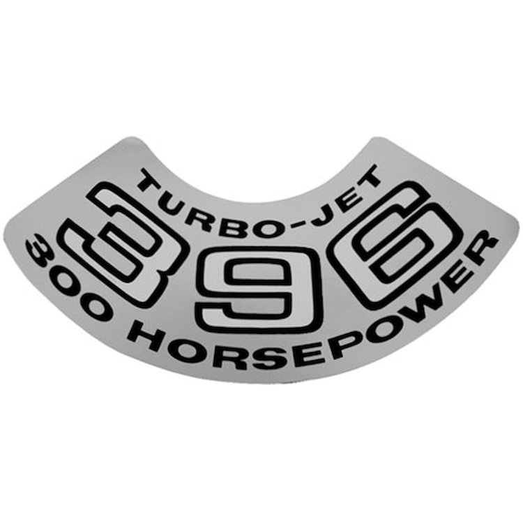 Decal 1971 Chevelle/El Camino/Monte Carlo Air Cleaner 396 300HP Turbo-Jet