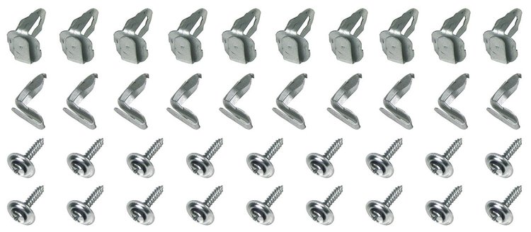 K53311 Door Panel Installation Kit for 1958-1977 GM Cars