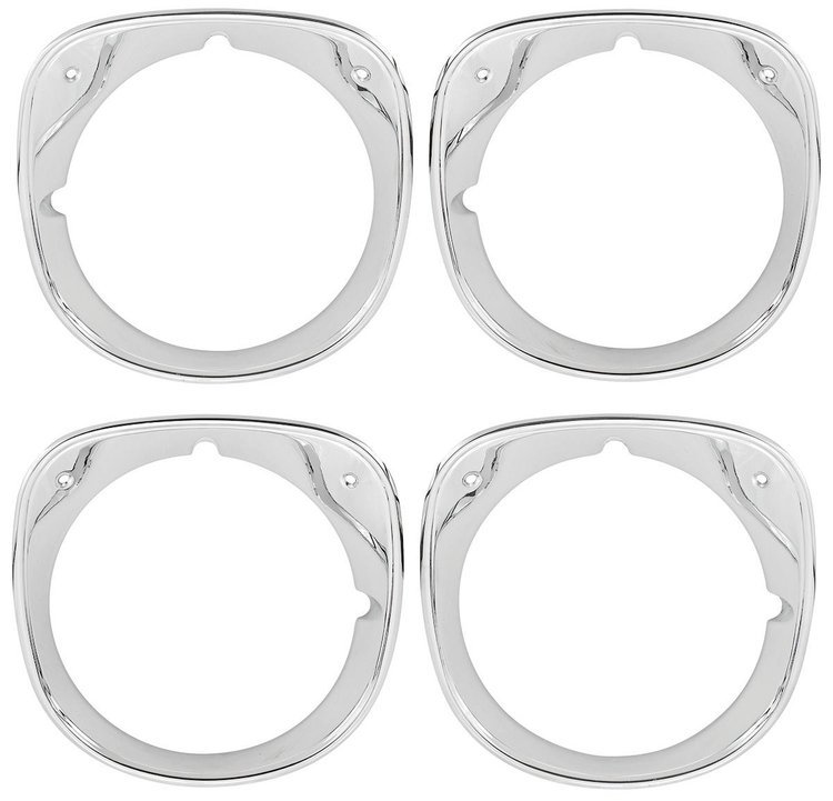 4PC HEADLMP BEZEL KIT 70