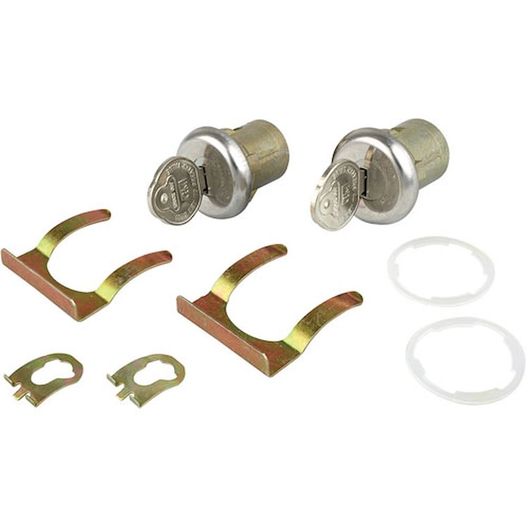 Lock Set Doors 1965-67 GM w/ Original Style Keys