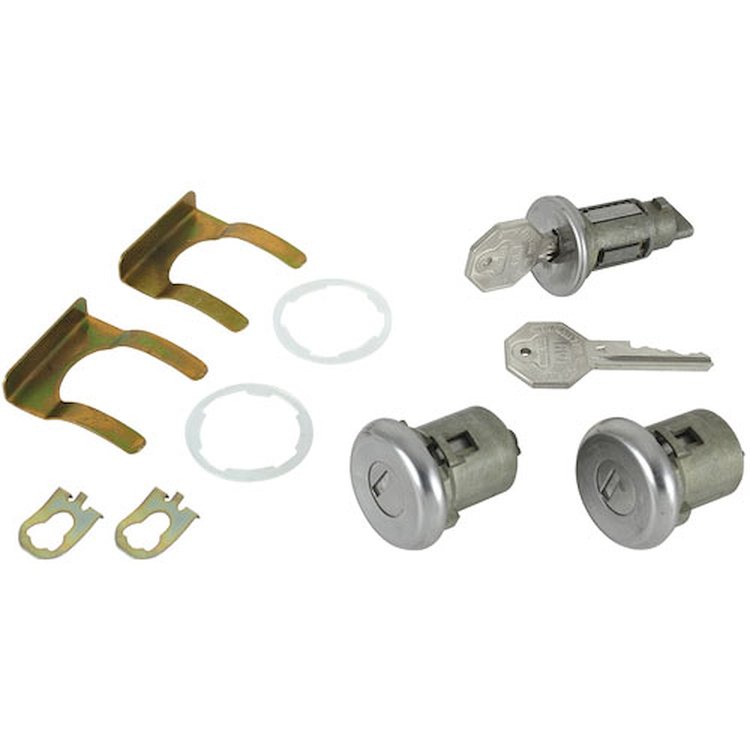 Lock Set Ignition/Doors 1966-67 GM w/ Original Keys