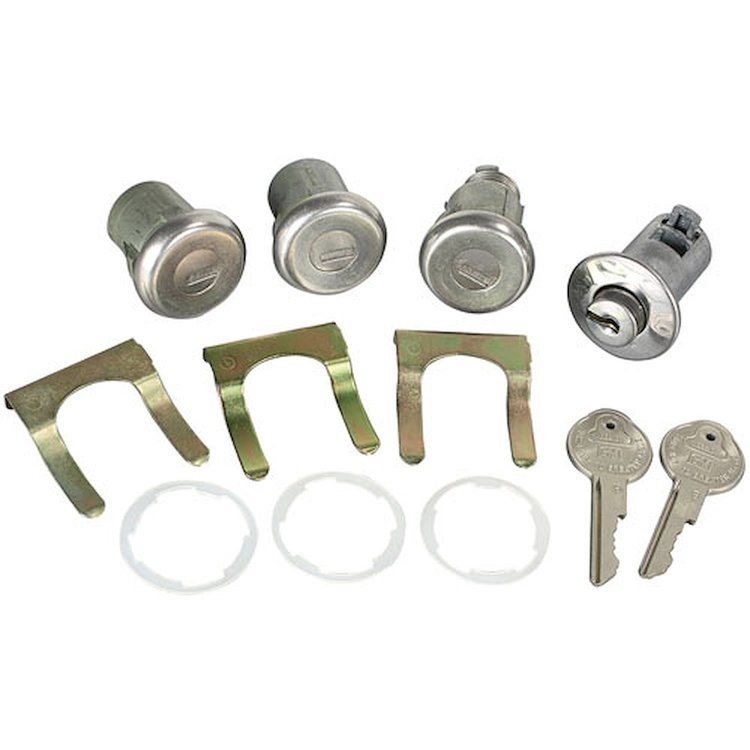 Lock Set Glove Box/Trunk/Doors 1962 Skylark/Tempest