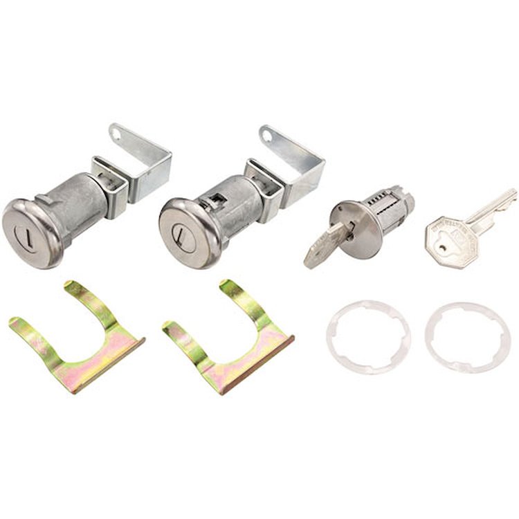 Lock Set Ignition/Door 1959-64 Cadillac w/ Long Cylinder