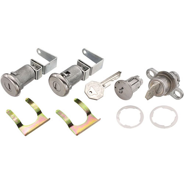 Lock Set Ignition/Door/Trunk 1959-60 Cadillac Long Cylinder
