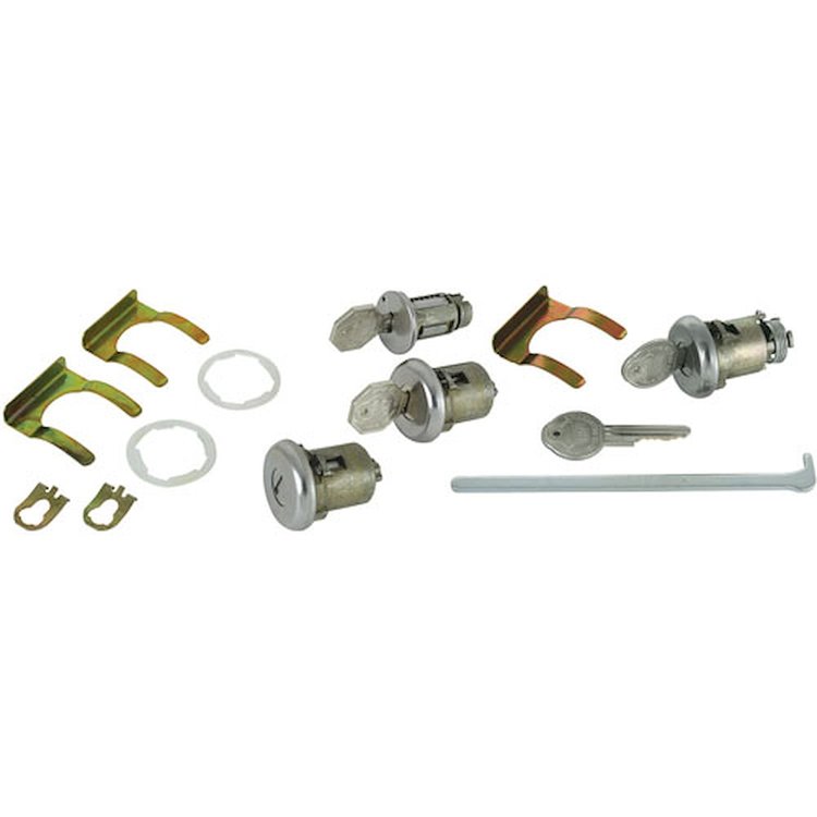Lock Set Ignition/Door/Trunk 1961-64 Bonneville/Catalina/Grand Prix