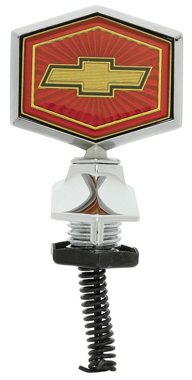 "Bowtie" Header Panel Emblem Ornament 1980-87 Chevy El Camino/Malibu