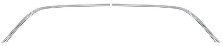 REAR WINDOW MOLDING PAIR