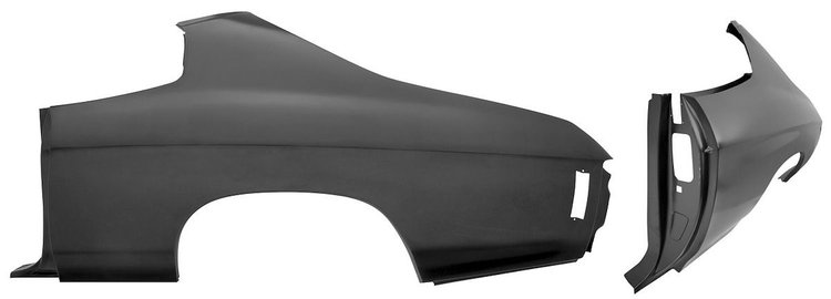 Quarter Panel 70-72 Chevelle Coupe Complete