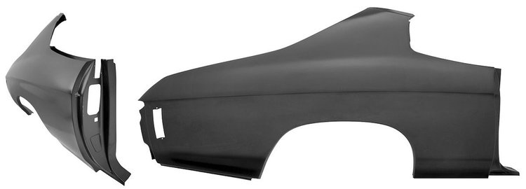 Quarter Panel 70-72 Chevelle Coupe Complete