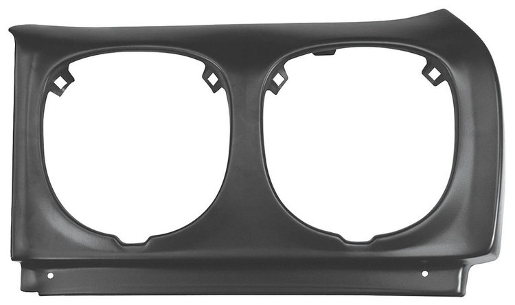 KM02058-LH Headlamp Fender Extension for 1970 Chevy El Camino [Left/Driver Side]