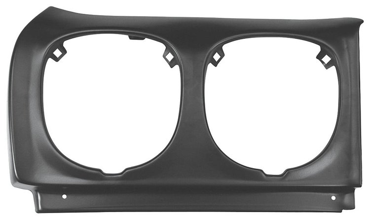 KM02058-RH Headlamp Fender Extension for 1970 Chevy El Camino [Right/Passenger Side]