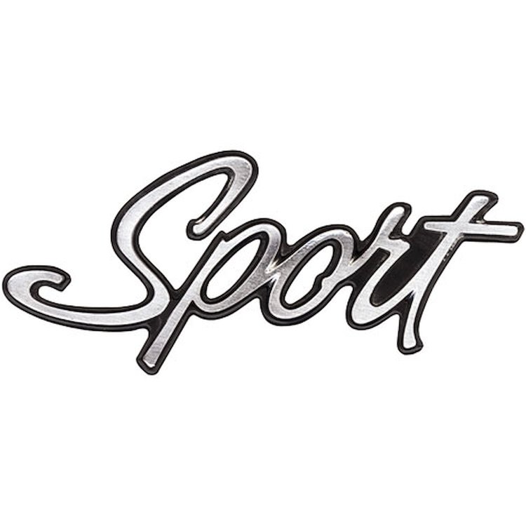 Emblem Trunk Lid 1968-72 LeMans Sport