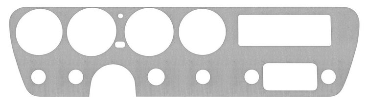 KR20037 Dash Insert for 1966 Pontiac GTO with A/C [Aluminum]
