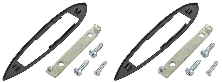 KZ00435-PR Mounting Set, Door Mirror, 1964-65 Chevelle/El Camino, 2 Mirrors