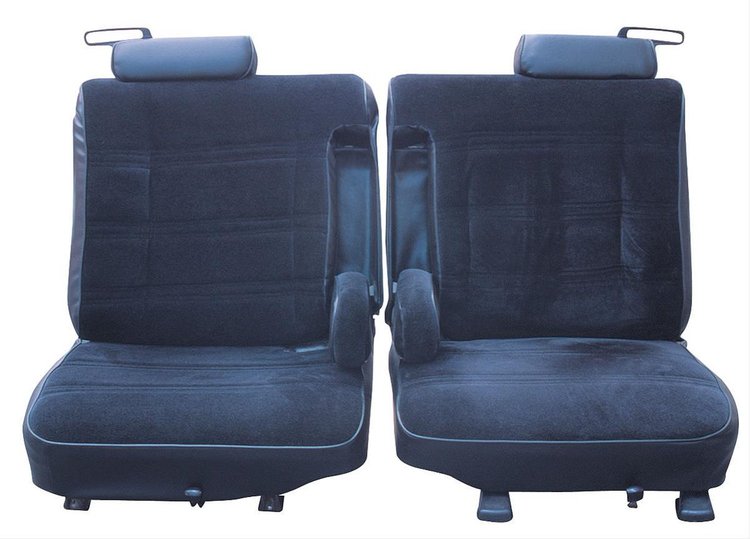 Seat Upholstery 1978-80 El Camino Front Split Bench w/ Armrest Cloth