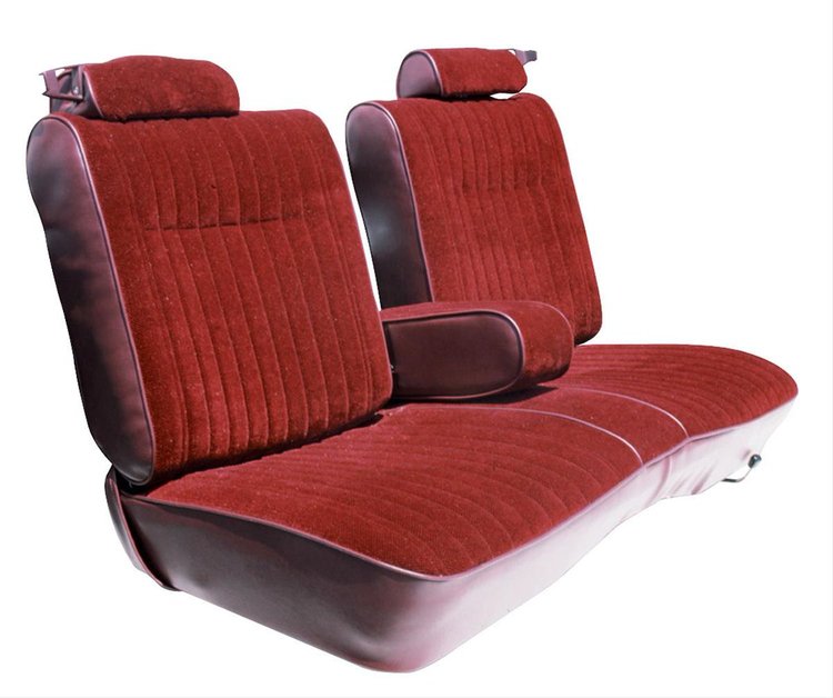 Seat Upholstery 1982-87 El Camino Front Notchback Bench Cloth