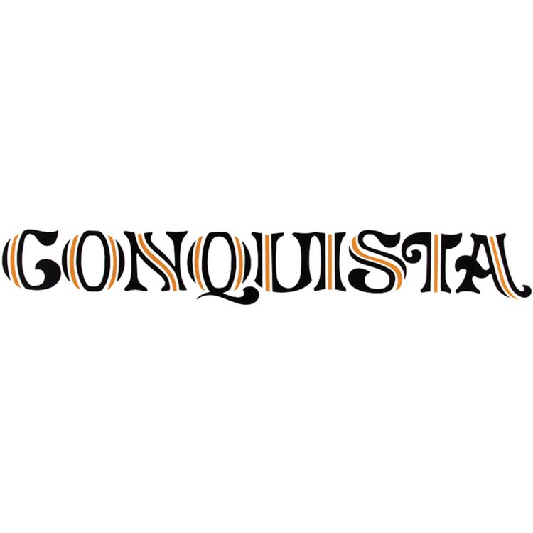 Decal 78-87 El Camino Tailgate Conquista Black/Flame