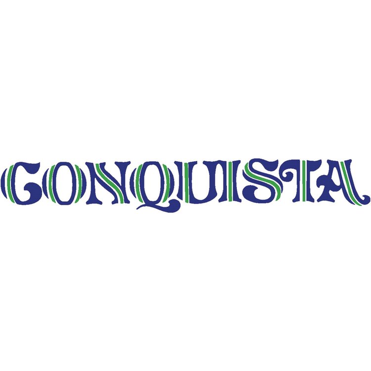 Decal 78-87 El Camino Tailgate Conquista Blue Lime