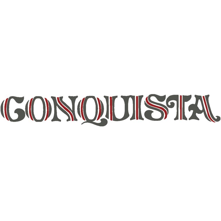 Decal 78-87 El Camino Tailgate Conquista Charcoal Red