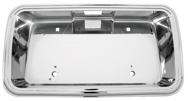 L240268CH Chrome License Plate Pocket for 1978-1987 Chevrolet El Camino