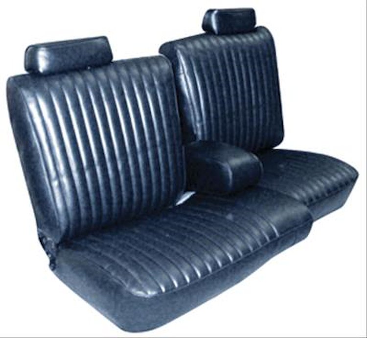 Seat Upholstery 1981-87 El Camino/1981 Malibu Front Split Bench w/ Armrest