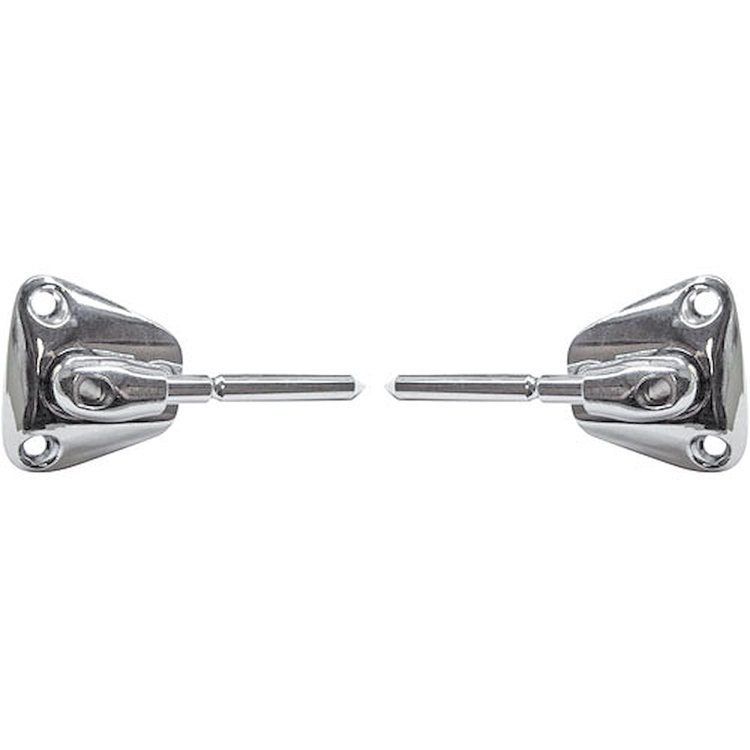 Sun Visor Supports 78-88 El Camino/Malibu/Monte Carlo w/ Illuminated Mirrors