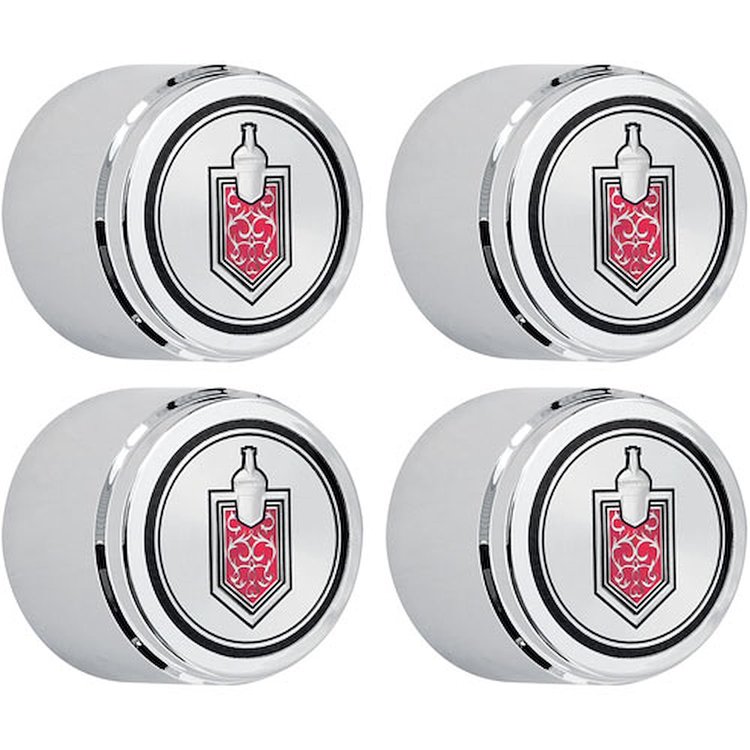 Center Caps Finned Wheel 1981-88 Monte Carlo