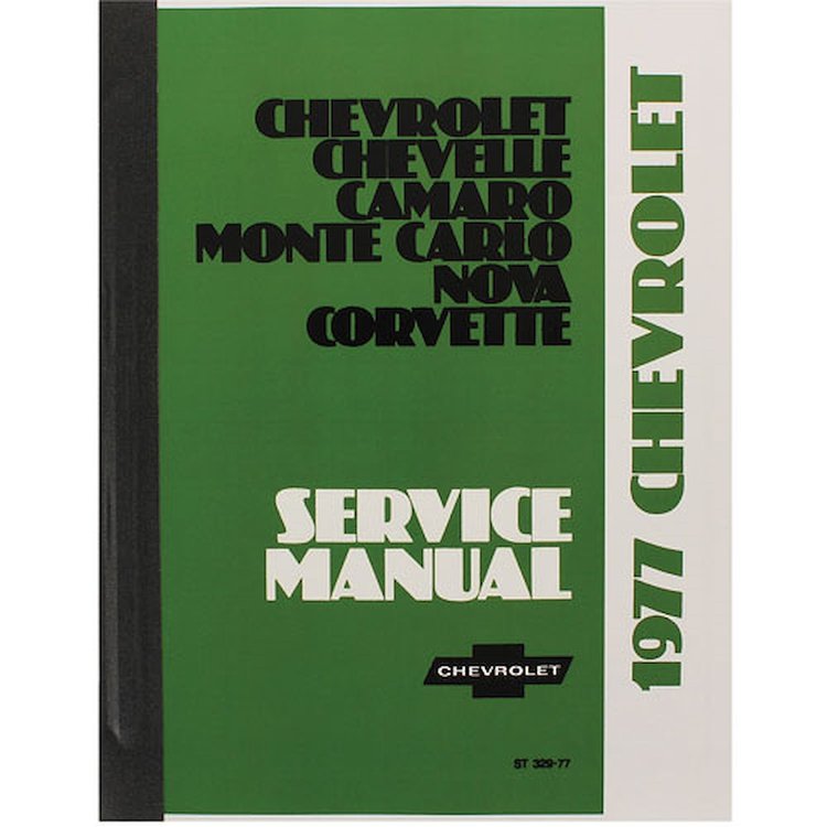 Manual Service and Overhaul 1977 Chevelle/Monte Carlo