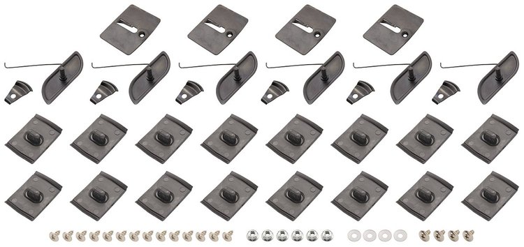 M240152 Clips, Lower Body Side Moldings, 1970-72 Monte Carlo