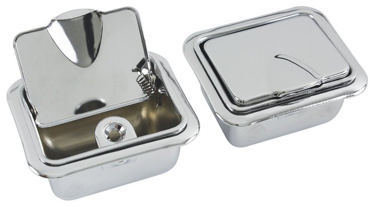 Rear Armrest Ash Tray With Smooth Lid 1959-67 GM Convertible