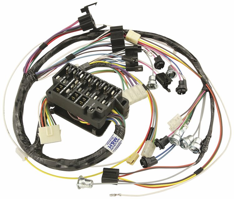 Wiring Harness Dash 1964 GTO/Lemans/Tempest V8 Console Shift Auto.