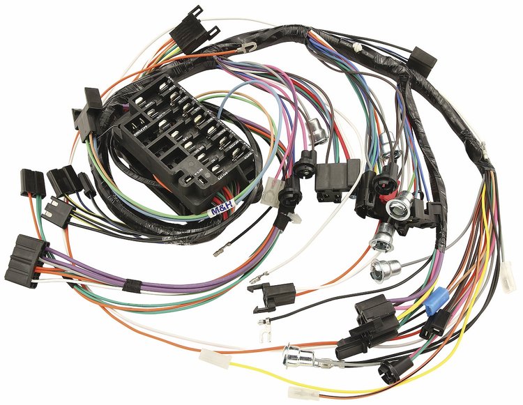 Wiring Harness Dash 1967 GTO/Lemans/Tempest Console Shift Auto.