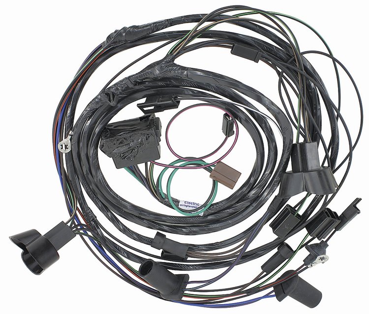 Wiring Harness Forward Lamp 1968 GTO/Lemans/Tempest W/Cornering Lights