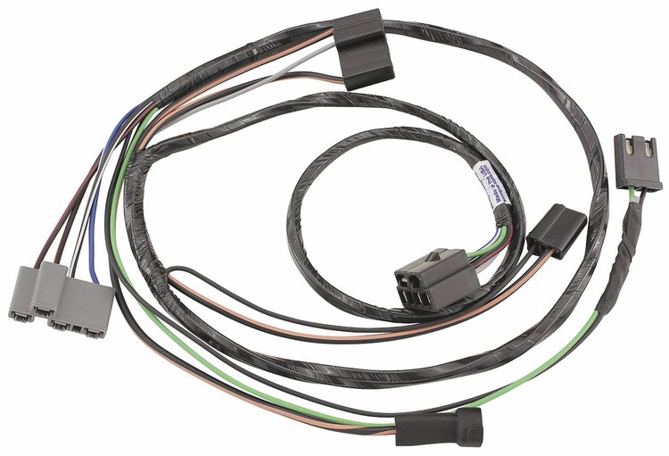 Wiring Harness Air Conditioning 1969-72 GTO/Lemans/Tempest W/O Rear Defrost
