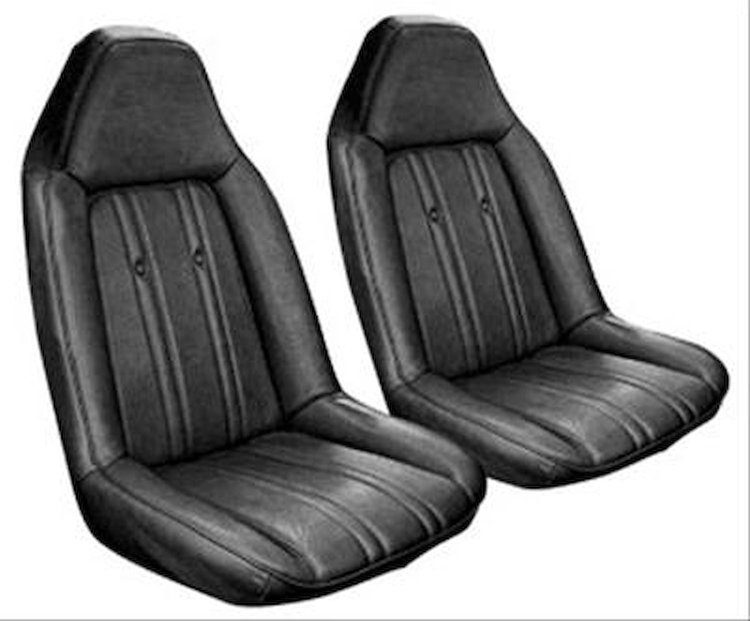 Seat Upholstery 1973-74 Monte Carlo Front Buckets Vinyl
