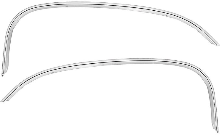 WHEEL MOLDINGS REAR PAIR