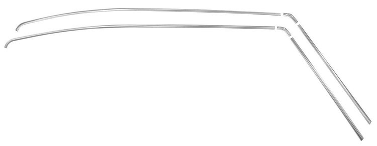 Complete Roof Drip Molding Set 1968-69 Chevy Chevelle Coupe