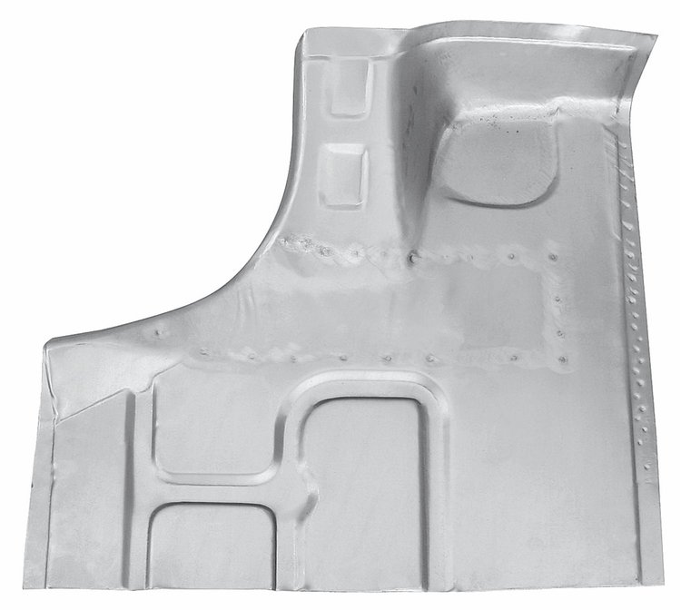 Trunk Floor Section w/Brace for Select 1964-1967 GM A-Body Cars [Left/Driver Side]