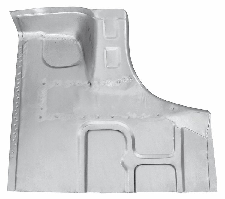 Trunk Floor Section w/Brace for Select 1964-1967 GM A-Body Cars [Right/Passenger Side]