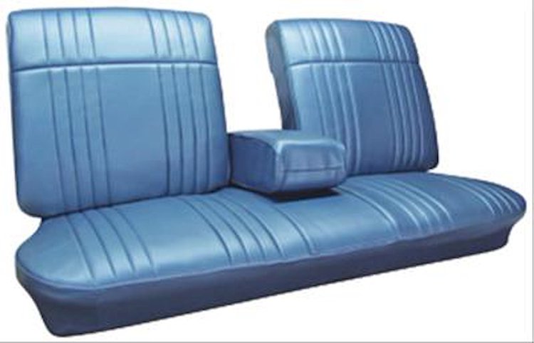 Seat Upholstery 1968 Bonneville Front Split Bench w/ Armrest