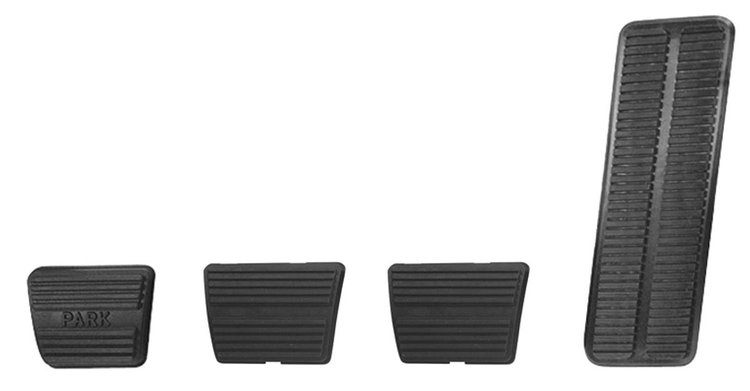 PAD KIT PEDAL 1968-77 CHE