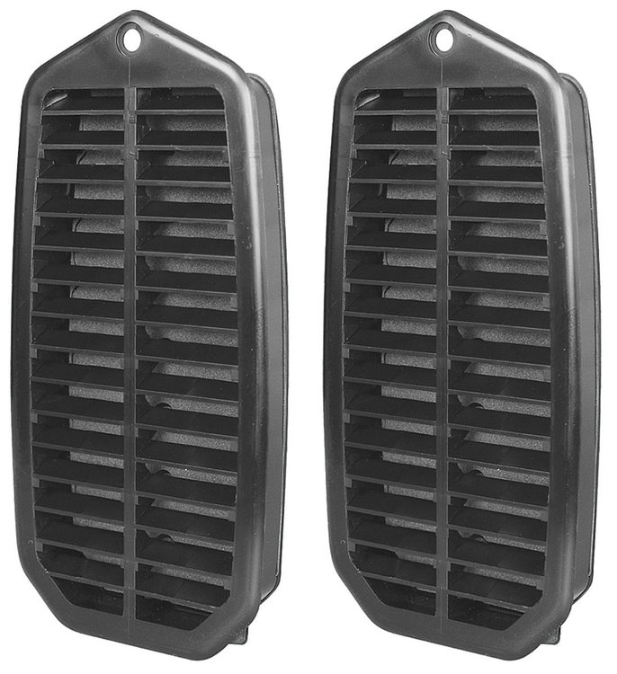 PP00217-PR Louver, Door Jamb Vent, 1970-72 A-Body/1969-72 Grand Prix, Pair