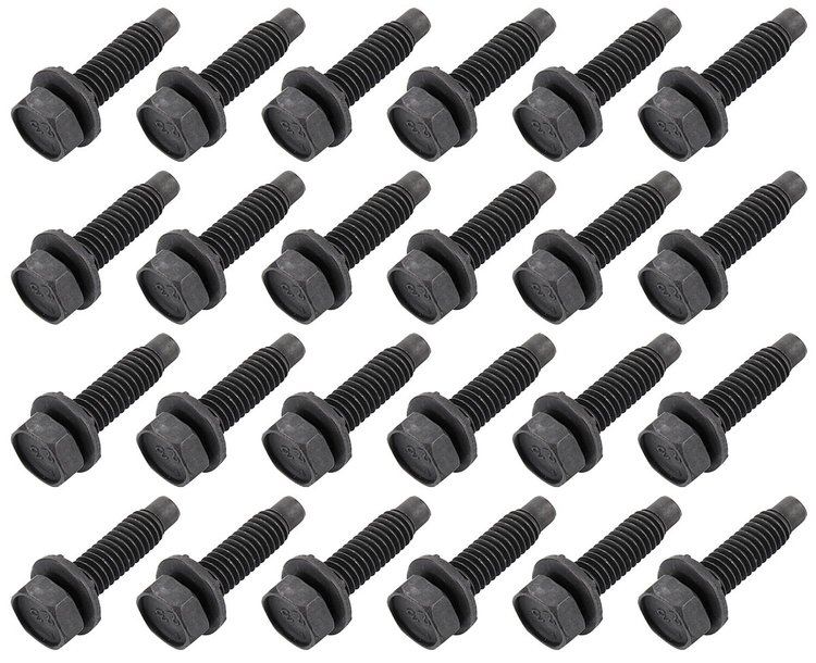 Door Hinge Bolt 1968-1972 GM A-Body, Pontiac Bonneville/Catalina/Grand Prix 24-Piece Set