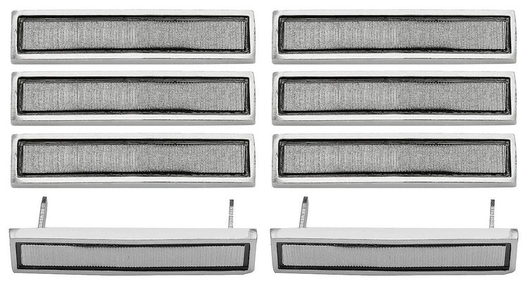Door Panel Emblems 1967 Chevelle/El Camino 8pc Set